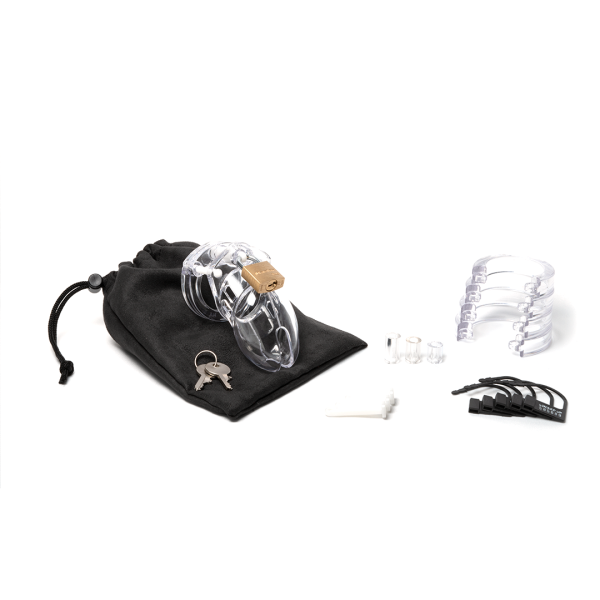 CB-6000S Clear Male Chastity - Image 2