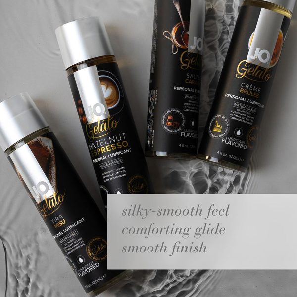 JO Gelato Creme Brulee Flavored Water-Based Lubricant 1 oz. - Image 4