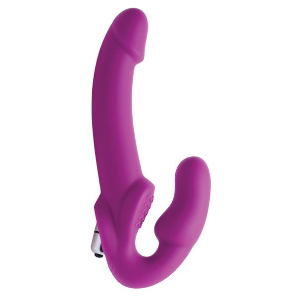 Strap U Evoke Vibrating Strapless Silicone Strap-On Dildo - Image 2
