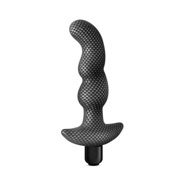 Spark Ignition PRV-02 Vibrating Silicone Prostate Massager Carbon Fiber - Image 2