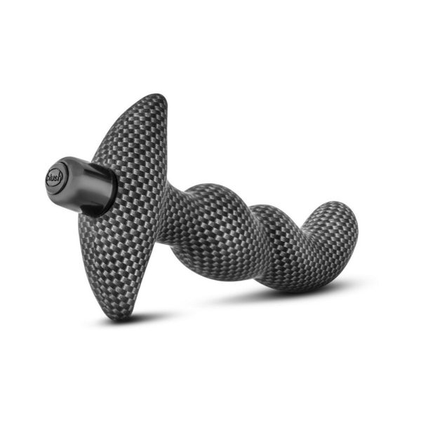 Spark Ignition PRV-02 Vibrating Silicone Prostate Massager Carbon Fiber - Image 5