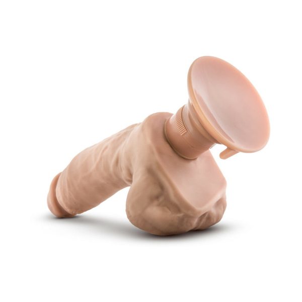 Loverboy Doctor Love Realistic 10.5 in. Vibrating Dildo with Balls Beige - Image 5