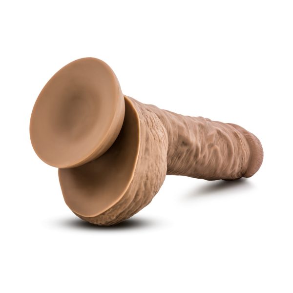 Coverboy Your Personal Trainer Realistic 9 in. Dildo with Balls Tan - Image 5