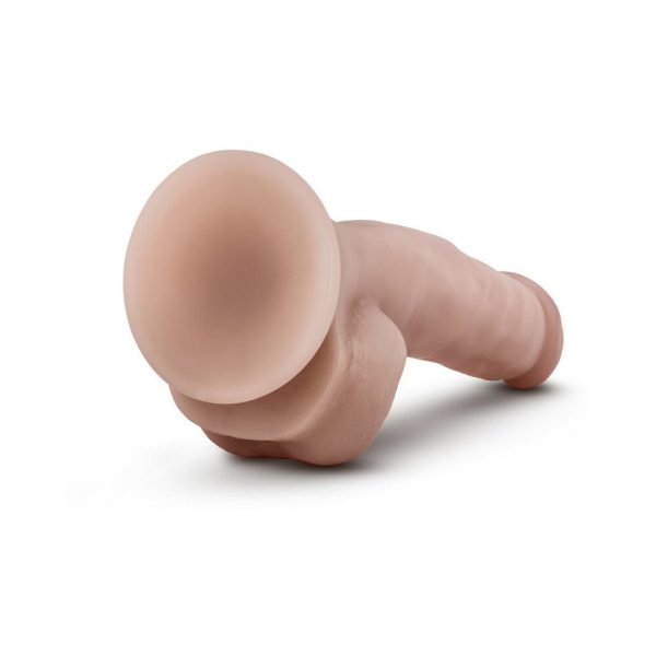 Loverboy Mr. Jackhammer Realistic 8.5 in. Dildo with Balls Beige - Image 5