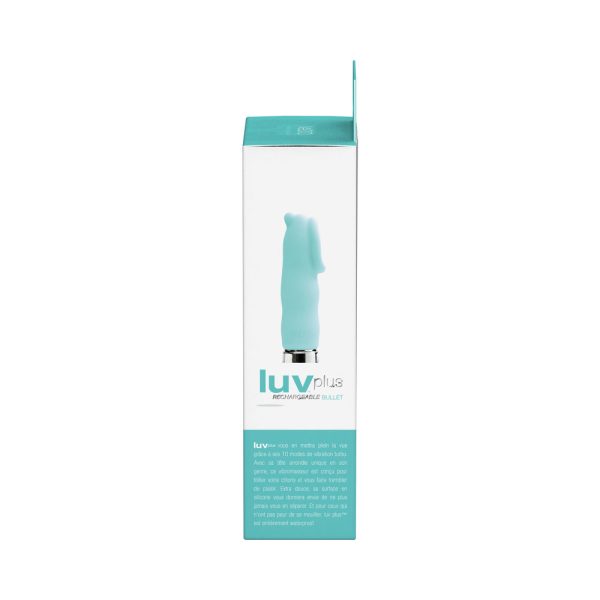 VeDO Luvplus Rechargeable Vibe - Tease Me Turquoise - Image 7