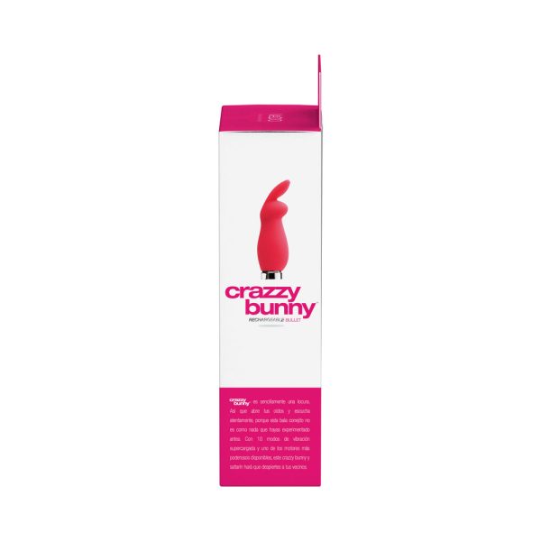 VeDO Crazzy Bunny Rechargeable Mini Vibe - Pretty In Pink - Image 7