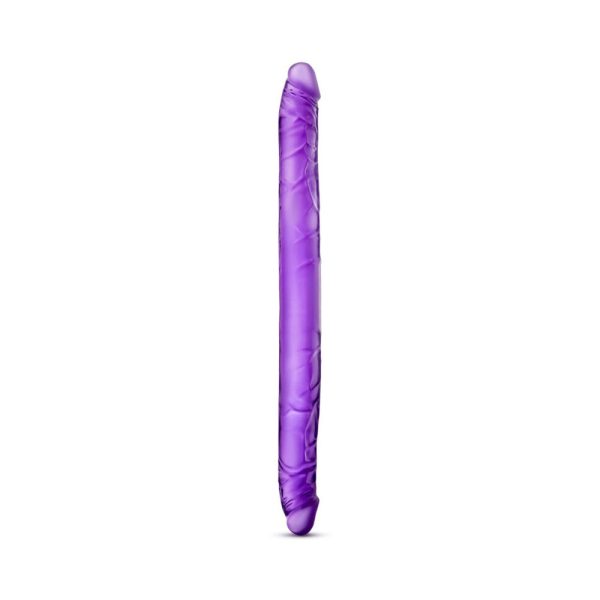 B Yours 16 in. Double Dildo Purple - Image 3