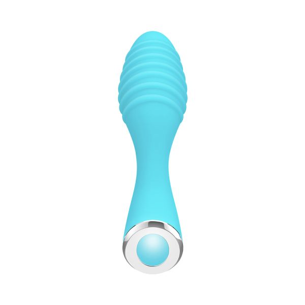 Evolved Little Dipper Rechargeable Silicone Vibrator Blue - Image 4