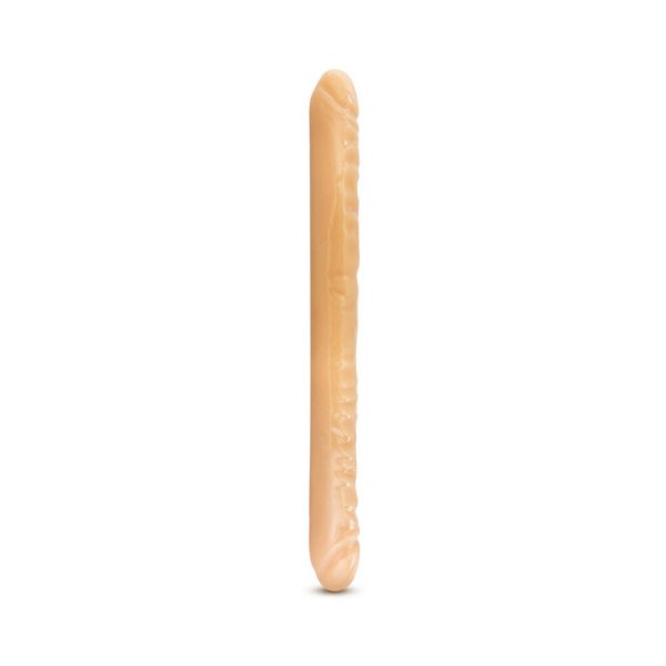 B Yours 18 in. Double Dildo Beige - Image 2