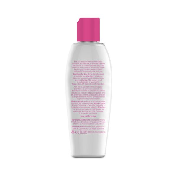 Pink Silicone Lubricant 4.7 oz. - Image 2
