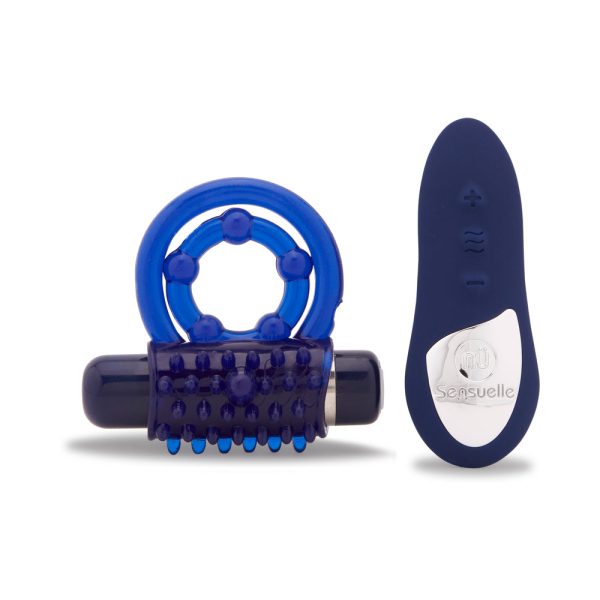 Nu Sensuelle Endure Remote Control Couple''s Ring Blue - Image 3