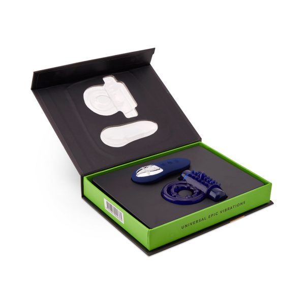 Nu Sensuelle Endure Remote Control Couple''s Ring Blue - Image 4