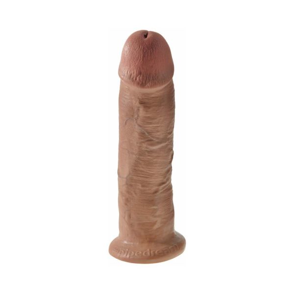 King Cock 10 in. Cock Realistic Dildo With Suction Cup Tan - Image 2