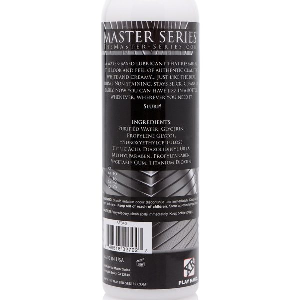 Master Series Jizz Unscented Water-Based Lube - Image 2