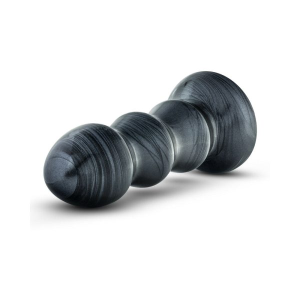 Jet Black Jack 7 in. Anal Plug Carbon Metallic Black - Image 3