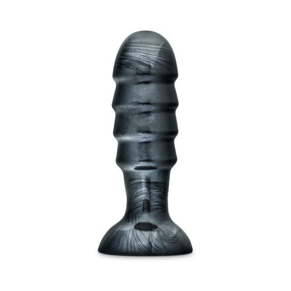 Jet Bruiser 7.5 in. Anal Plug Carbon Metallic Black - Image 2