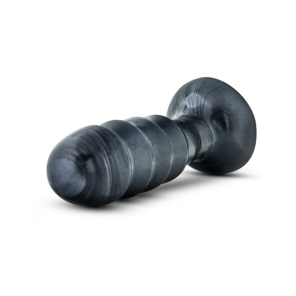 Jet Bruiser 7.5 in. Anal Plug Carbon Metallic Black - Image 3