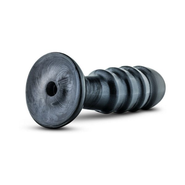 Jet Bruiser 7.5 in. Anal Plug Carbon Metallic Black - Image 4