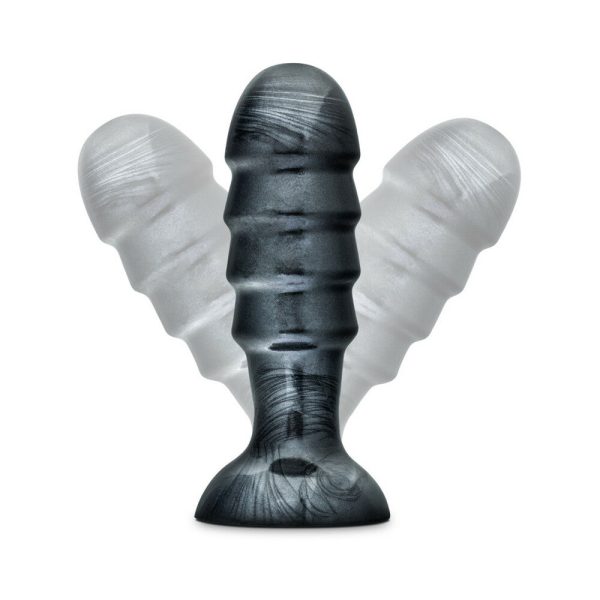 Jet Bruiser 7.5 in. Anal Plug Carbon Metallic Black - Image 6