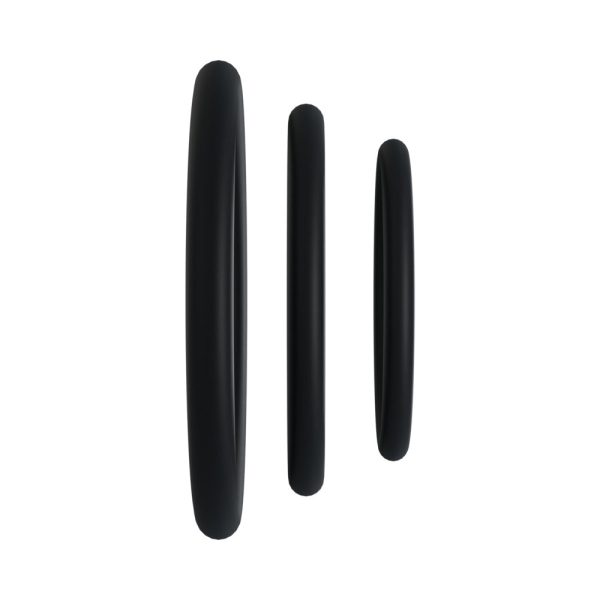 Rock Solid Tri-Pack Rubber Gasket (1.25in, 1.5in, 2in) Black - Image 4