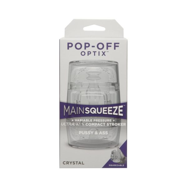 Main Squeeze POP-OFF OPTIX Pussy&Ass Crystal - Image 8