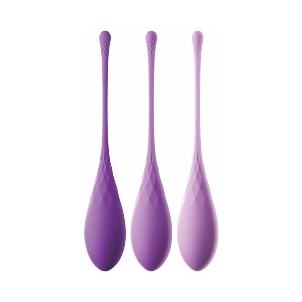 Fantasy For Her 3-Piece Silicone Kegel Train-Her Set - Image 2