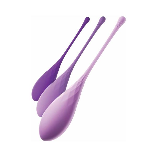 Fantasy For Her 3-Piece Silicone Kegel Train-Her Set - Image 3