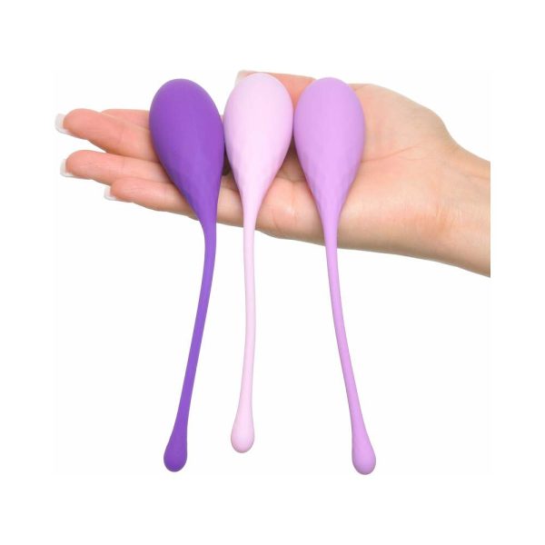 Fantasy For Her 3-Piece Silicone Kegel Train-Her Set - Image 4