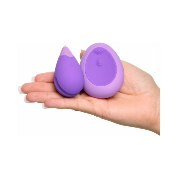 Fantasy For Her Remote Kegel Excite-Her Rechargeable Silicone Trainer Purple - Image 4