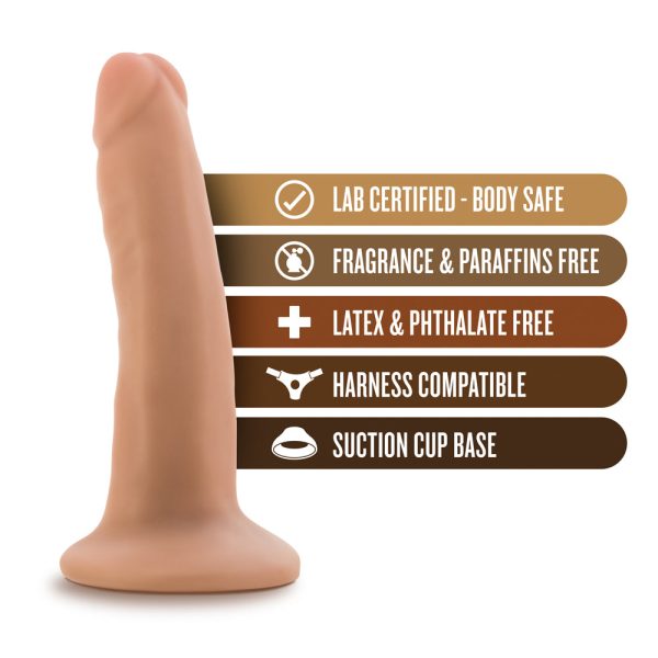Dr. Skin Realistic 5.5 in. Dildo Beige - Image 8