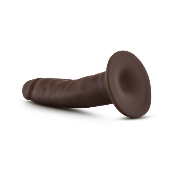 Dr. Skin Realistic 5.5 in. Dildo Brown - Image 5