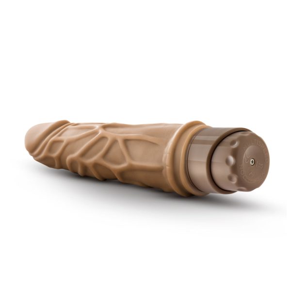 Dr. Skin Cock Vibe 3 Realistic 7.25 in. Vibrating Dildo Tan - Image 6