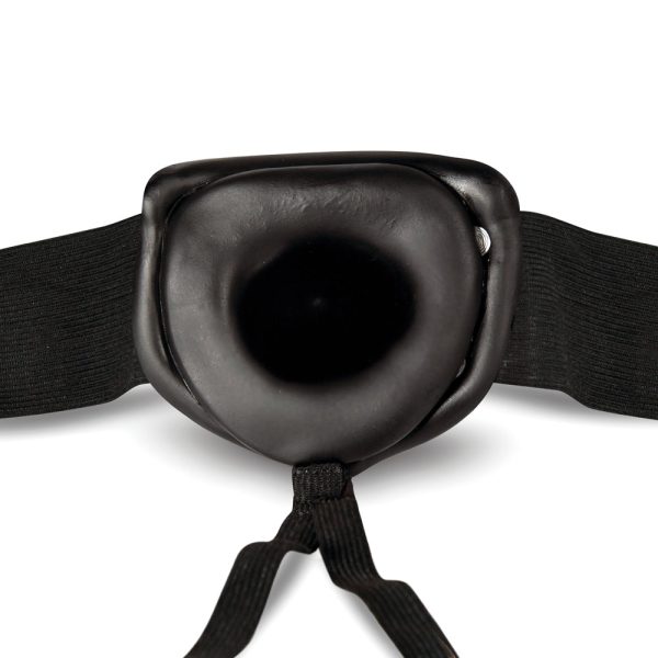 Dr. Skin 7 in. Hollow Strap-On Black - Image 5
