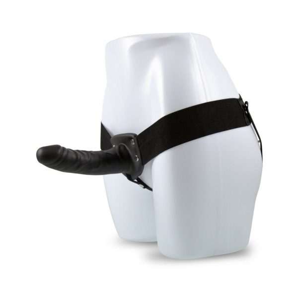 Dr. Skin 6 in. Hollow Strap-On Black - Image 2