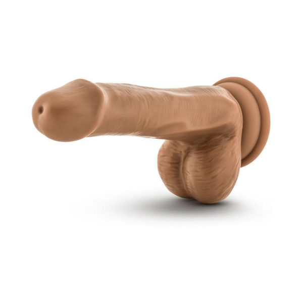 Loverboy Captain Mike Realistic 6 in. Dildo with Balls Tan - Image 4