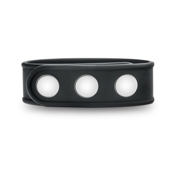 Performance VS5 Silicone 3-Snap Cock Strap Black - Image 3
