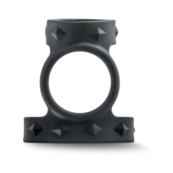 Performance VS8 Silicone Double Cock & Ball Strap Black - Image 5