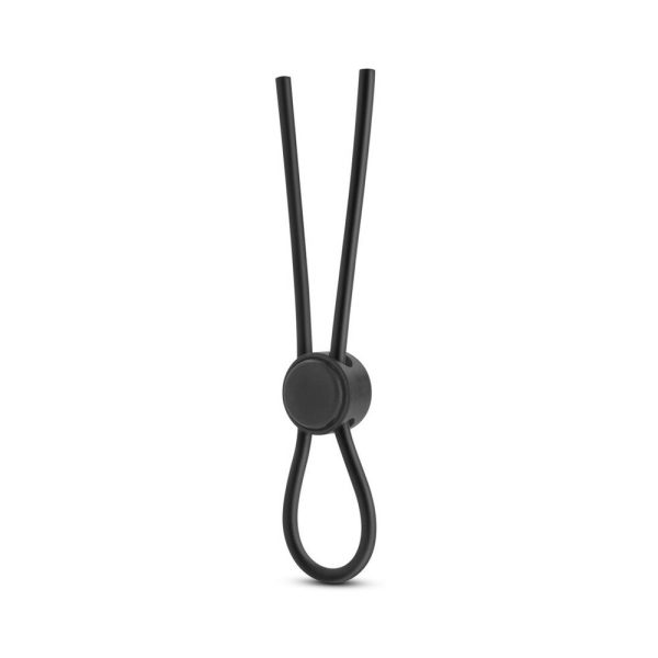 Stay Hard Silicone Loop Lasso/Bolo Cockring Black - Image 2