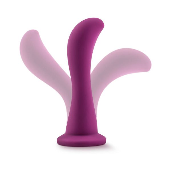 Temptasia Bellatrix 6.25 in. Curved Dildo Plum - Image 7