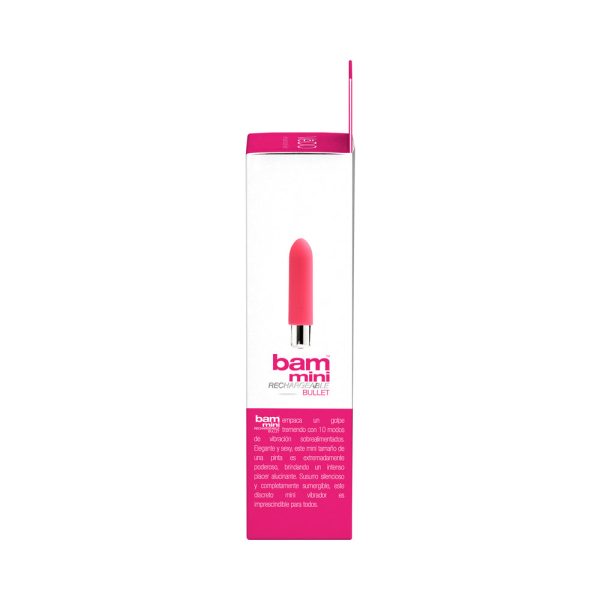 VeDO Bam Mini Rechargeable Bullet Vibe - Foxy Pink - Image 6
