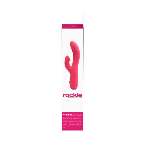 VeDO Rockie Rechargeable Dual Vibe - Foxy Pink - Image 6