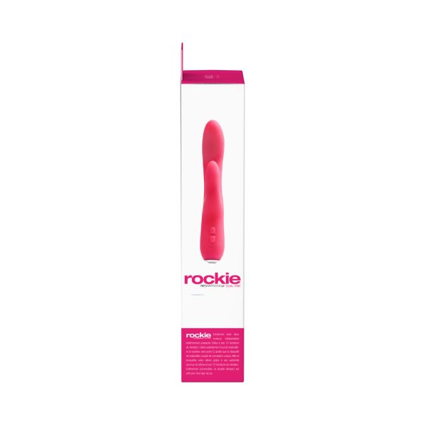 VeDO Rockie Rechargeable Dual Vibe - Foxy Pink - Image 7