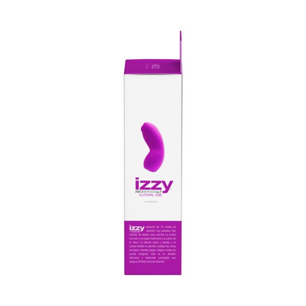 VeDO Izzy Rechargeable Clitoral Vibe - Violet Vixen - Image 6
