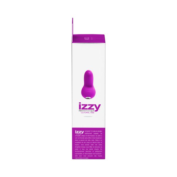 VeDO Izzy Rechargeable Clitoral Vibe - Violet Vixen - Image 7
