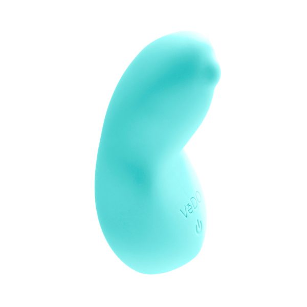 VeDO Izzy Rechargeable Clitoral Vibe - Tease Me Turquoise - Image 2