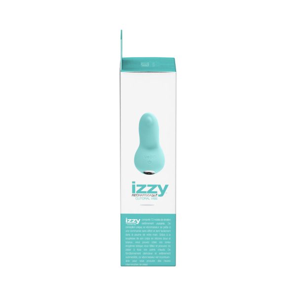 VeDO Izzy Rechargeable Clitoral Vibe - Tease Me Turquoise - Image 7