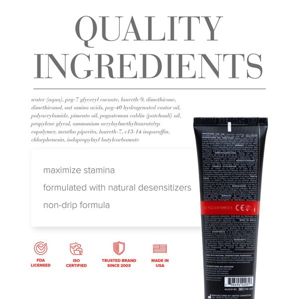 JO Prolonger Penile Desensitizing Gel 2 oz. - Image 3