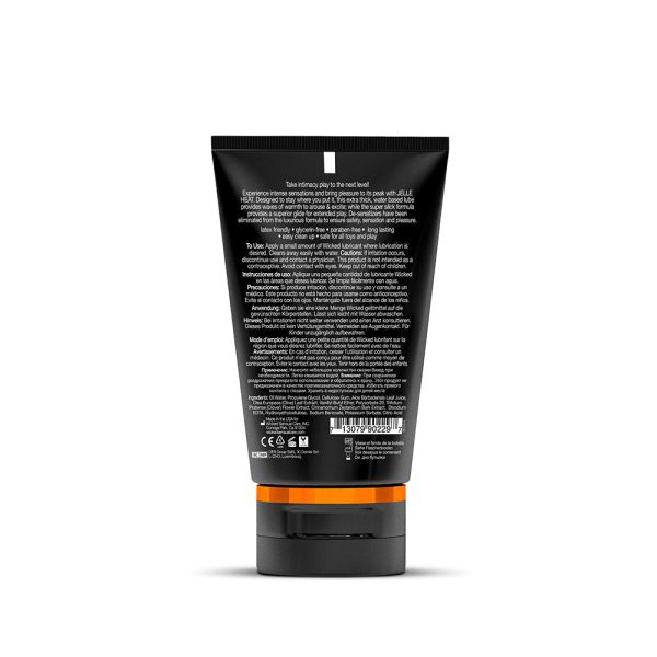 Wicked Jelle Heat Warming Anal Lubricant 4 oz. - Image 2