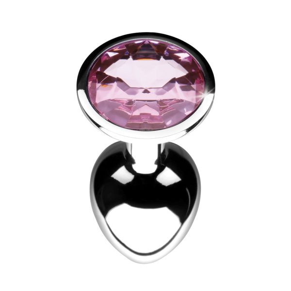 Booty Sparks Pink Gem Anal Plug Small - Image 5