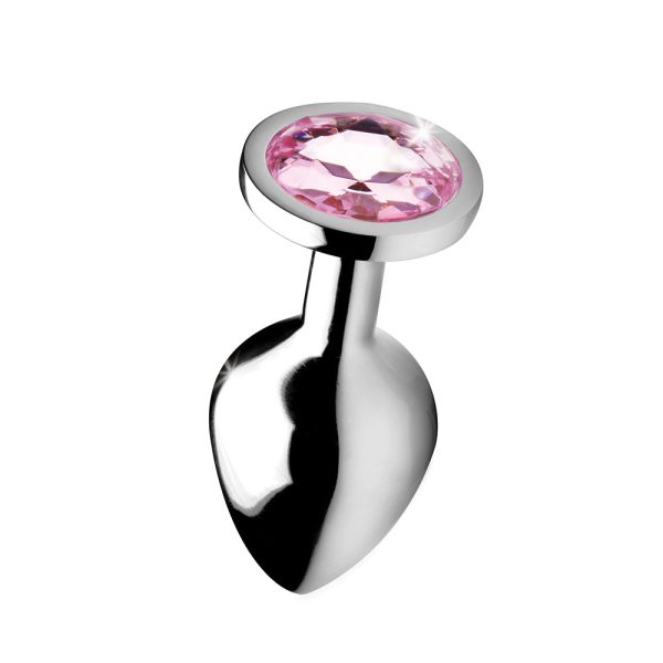 Booty Sparks Pink Gem Anal Plug Medium - Image 3